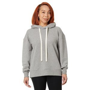 LABEL Womens Go-To Hoodie Heather Grey 2XL One Size